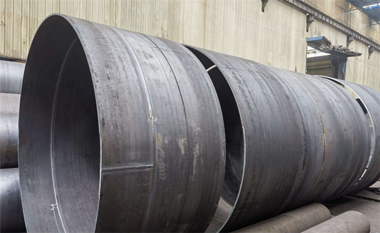 鋼材場鋼便橋鋼支撐，百色325-6螺旋管，720mm螺旋鋼管，螺旋管2700