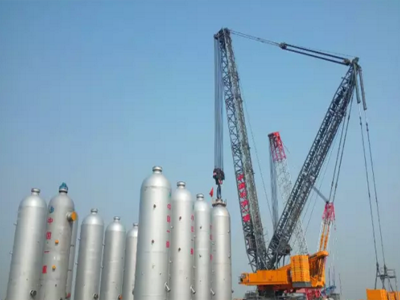 山東大型設備運輸?shù)跹b作業(yè)圓滿完成