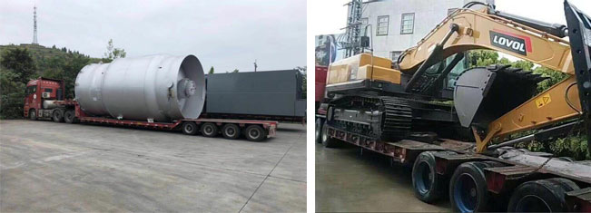 大型壓路機(jī)、挖掘機(jī)、裝載機(jī)、履帶吊等工程機(jī)械專用運(yùn)輸車
